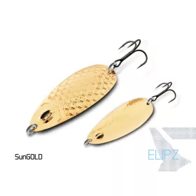 Delphin Elipz FullScale Spoon Lure #2 12g Sungold