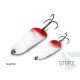 Delphin Stepz StripScale Wobbler Spoon #2 10g Redend