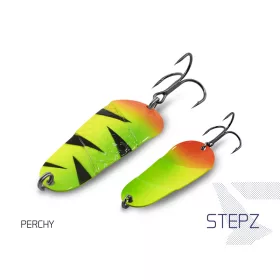 Delphin Stepz StripScale Wobbler Spoon #2 10g Perchy