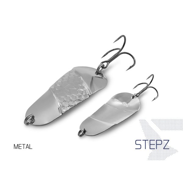 Delphin Stepz StripScale Wobbler Spoon #2 10g Metal