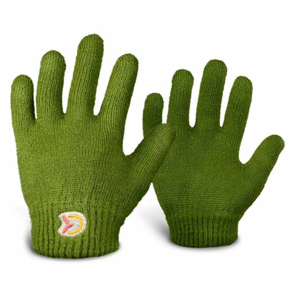 Kid knitted gloves Delphin YUPIE UNI