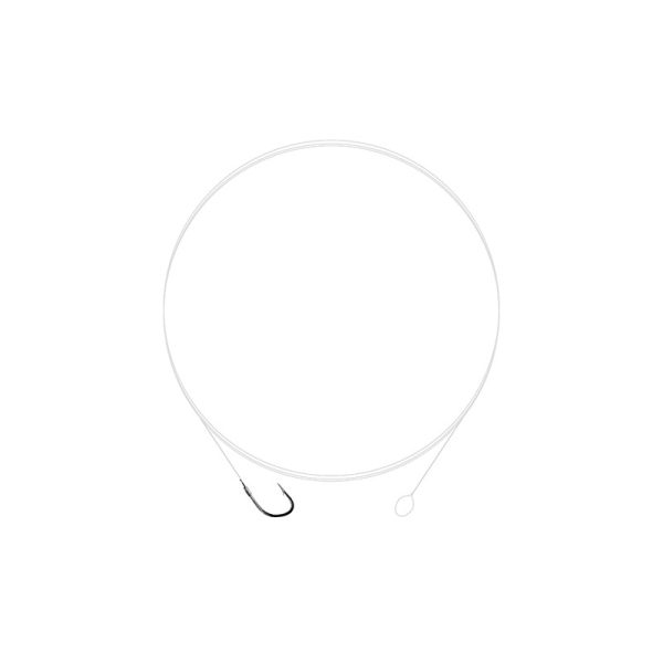 Delphin FDR LongRIG 100cm 0,20mm 8 Flats, Bearded Pre-Hooked Hook 8pcs