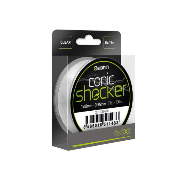 Delphin Conic Casting Leader Conic Shocker Reaxe 6x13m 0.20mm-0.35mm