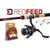 Feeder set Delphin RedFEED 360cm + 4T + 0,23mm