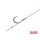Delphin Proxi Sting 8cm 0,10mm 10 Ears, Bearded Pre-tied Hook with Bait 6pcs