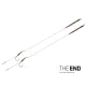 Delphin THE END Boilie Rig Tied Hook 20cm/25lbs/#8