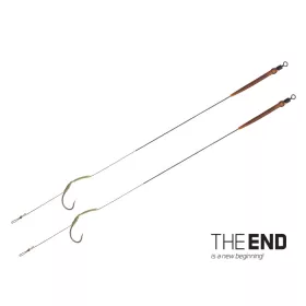 Delphin THE END Skin rig Tied Hook 20cm/25lbs/#8