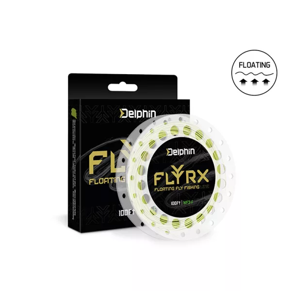 Delphin FLYRX WF3-F 100FT Braided Fly Line