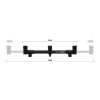 Delphin FlexiBuzz Adjustable 3 Sticks Buzz Bar XL