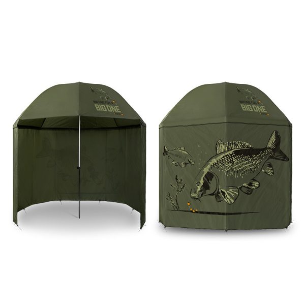 Fishing umbrella with sides Delphin BigONE CARP 250cm