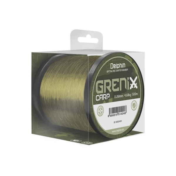 Delphin Grenix Carp Green 0.261mm 1000m Monofil Mainline