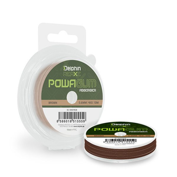 Delphin REAXE PowaGUM Absorber Brown 1.2mm/10kg/10m
