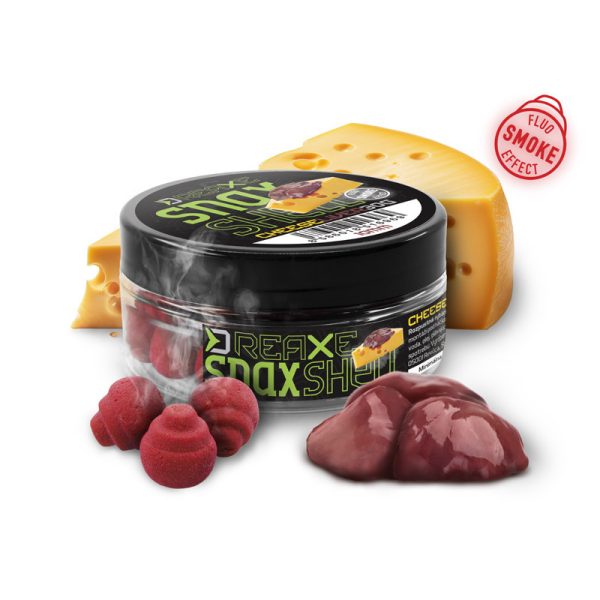 Delphin D Snax Shell Cheese and Liver 12mm Wafers 30gr