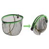 Floating landing net head Delphin REAXE FloateR FoldROUND 80x70cm
