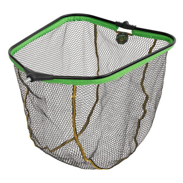 Floating landing net head Delphin REAXE FloateR FoldCUBE 60x50cm