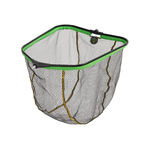 Floating landing net head Delphin REAXE FloateR FoldCUBE 80x70cm
