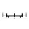 Delphin FlexiMag Buzz Adjustable 3 stick Buzz Bar XL
