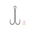 Delphin B! Double 8 Ears, Bearded Double Hook 8pcs