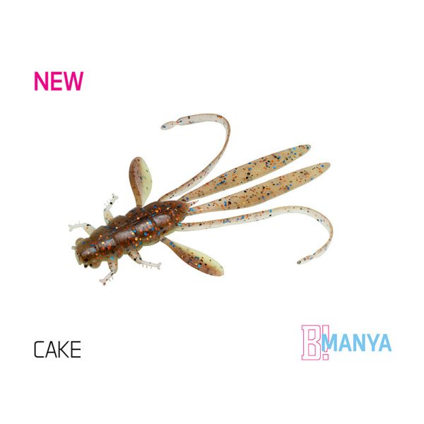 Delphin Manya UVs Nimfa Cake 10,5cm Plastic Bait 5pcs