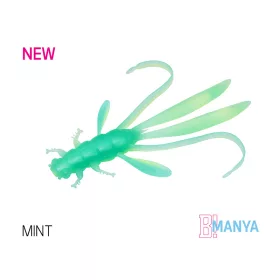 Delphin Manya UVs Nymph Mint 10.5cm Plastic Lure 5pcs
