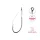 Delphin B! X-Barb Weedl 1/0 Weedless Cheburashka Hook 8pcs