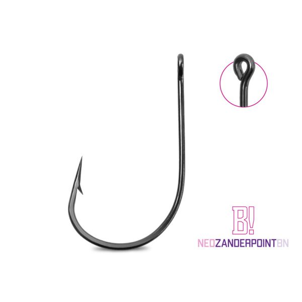 Delphin B! Neo ZanderPoint BN 1 Eyed, Barbed Hook 10pcs