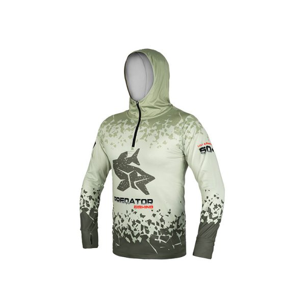 Delphin UV Armor 50+ Predator Hooded Long Sleeve T-shirt L