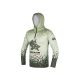 Delphin UV Armor 50+ Predator Hooded Long Sleeve T-shirt XL