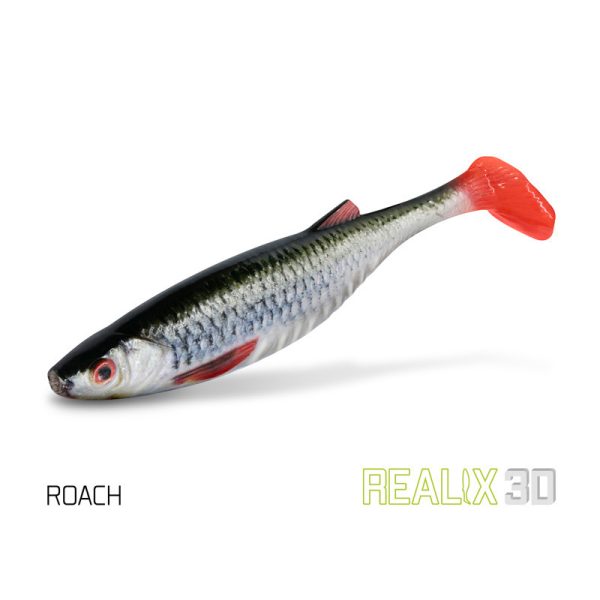 Delphin Realix 3D Roach 13cm rubber fish 2pcs