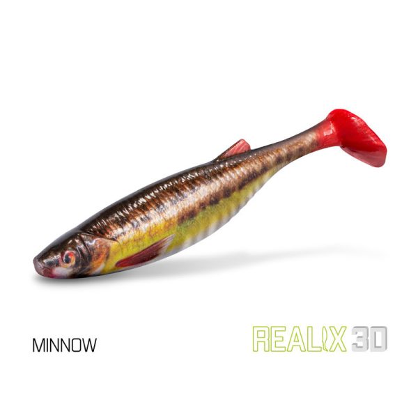Delphin Realix 3D Minnow 13cm rubber fish 2pcs