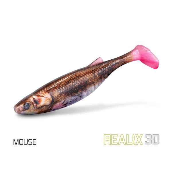 Delphin Realix 3D Mouse 13cm Rubber neck 2pcs