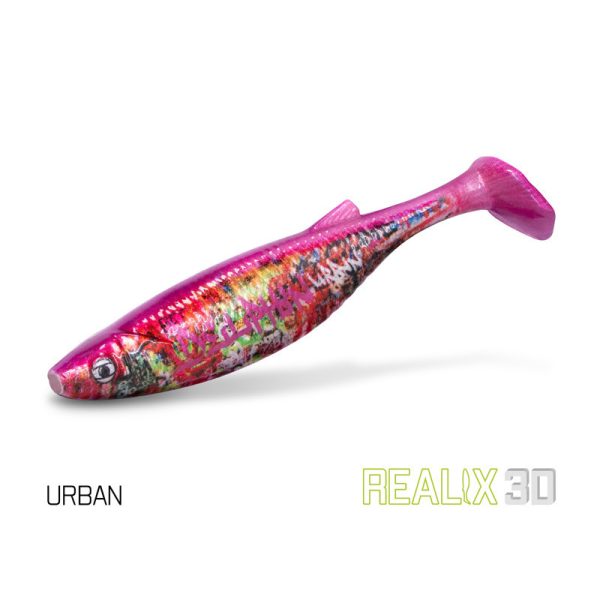 Delphin Realix 3D Urban 13cm rubber fish 2pcs