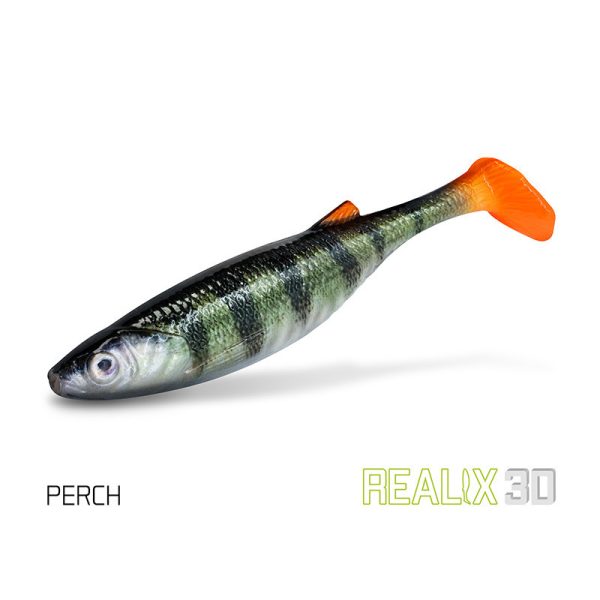 Delphin Realix 3D Perch 13cm rubber fish 2pcs