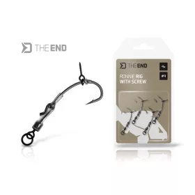 Delphin The End Ronnie Rig with Bait Screw 8 4pcs