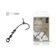 Delphin The End Ronnie Rig with Bait Screw 8 4pcs