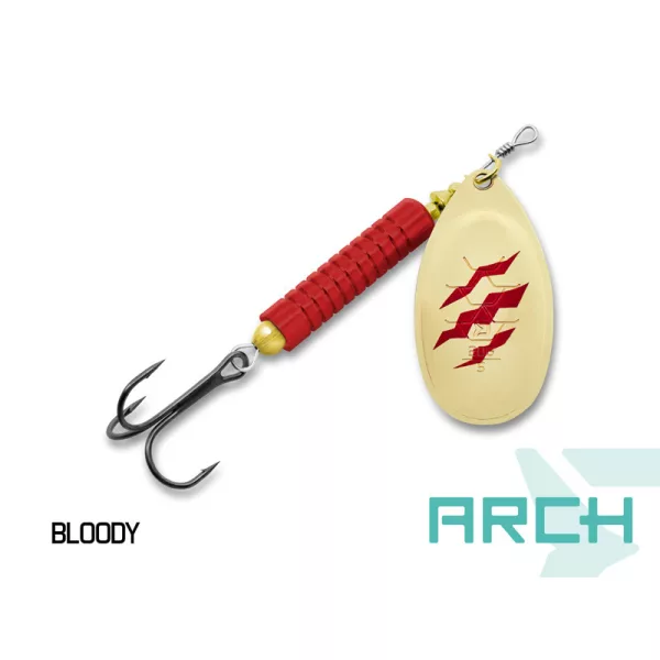 Delphin Arch Spinner Bloody 2gr Spinner