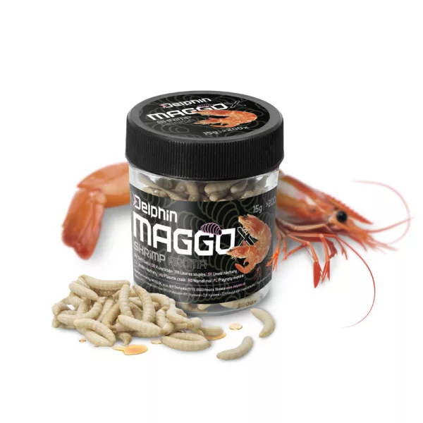 Delphin MaggoX Shrimp Pop Up Maggot Imitation 15gr