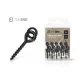 Delphin The End Pop Screw Screw with Ring M 15pcs