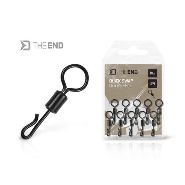 Delphin The End QuickS Heli 4 Quick Change Swivel 10pcs