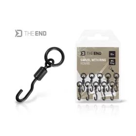 Delphin The End Ronnie 6 Swivel Ring 10pcs
