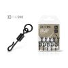 Delphin The End QuickS 4 Quick Change Swivel with Ring 10pcs