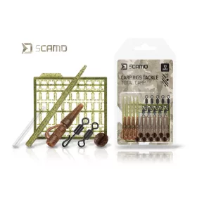 Delphin sCamo Total Carp Carp Rig Set 10pcs