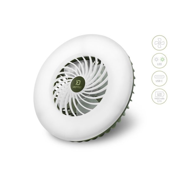 Delphin Ventix Ventilátor Világítással 4400mAh