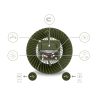Delphin Ventix Ventilátor Világítással 4400mAh