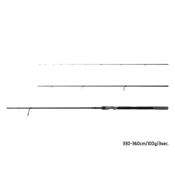 Delphin Xtenz 3,30-3,60m 100gr 3-piece Feeder Rod