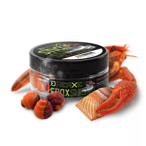 Delhpin D Snax Shell 10mm Salmon - Shrimp Dissolving Wafters 30gr