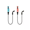 Delphin Color Chain Bite Alarm Set Blue and Red 2pcs