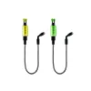 Delphin Color Chain Bite Indicator Set Green and Yellow 2pcs