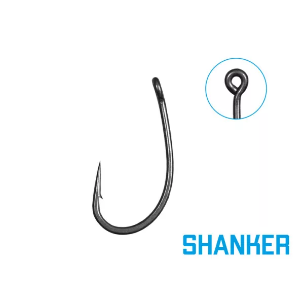 Delphin Thorn Shanker 2 Eyed, Barbed Hook 11pcs
