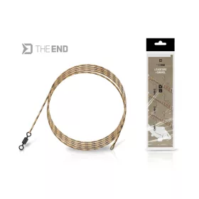 Delphin The End Leadcore + Swivel 1.0m Leader Set 3pcs